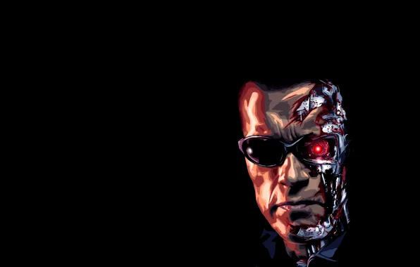 Картинка лицо, темный, терминатор, Арнольд, Шварценеггер, Arnold, Schwarzenegger, terminator