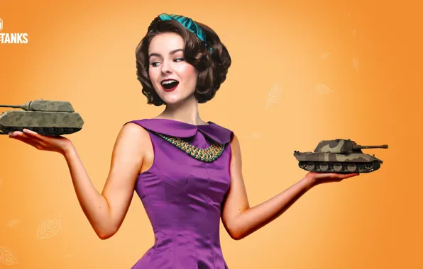 Осень, World of Tanks, Валерия, Лера