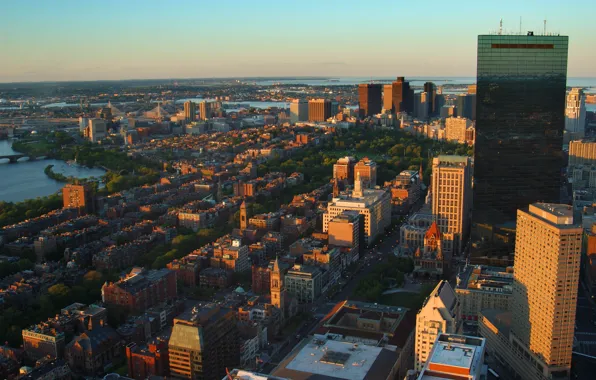 Картинка city, город, USA, Boston, Massachusetts