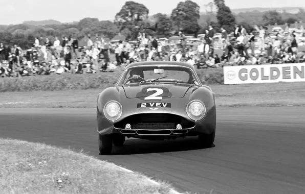 Фото, гонки, астон мартин, aston martin, старинное авто, db4 gt zagato