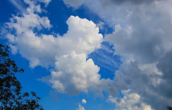 White, sky, cloud