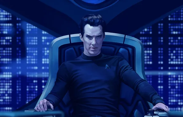 Арт, Бенедикт Камбербэтч, Benedict Cumberbatch, Star Trek Into Darkness, by andromedadualitas