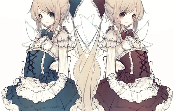 Девочки, Touhou, Тохо, Тоухоу, Hourai Doll, Shanghai Doll