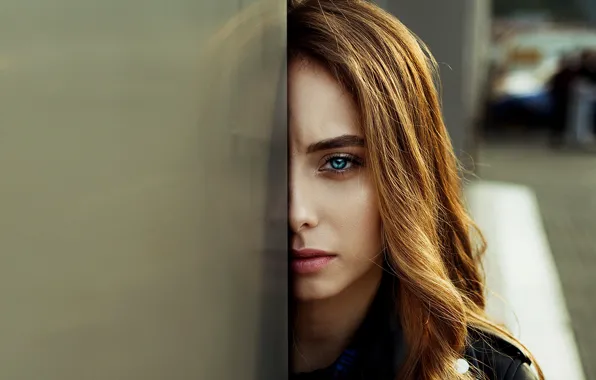 Девушка, лицо, глаз, модель, волосы, Ann Nevreva