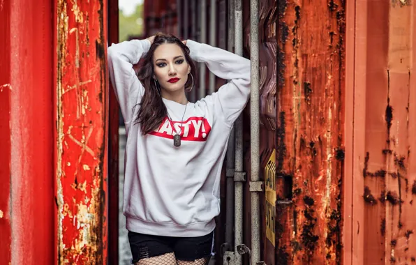 Девушка, фон, Elena