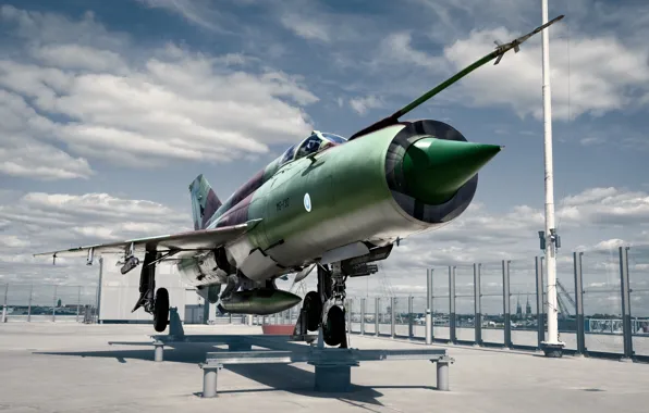 Картинка оружие, самолёт, MiG-21