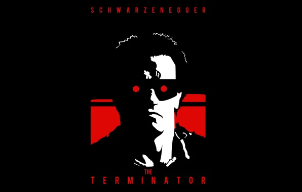 Робот, красные глаза, Терминатор, cyborg, Arnold Schwarzenegger