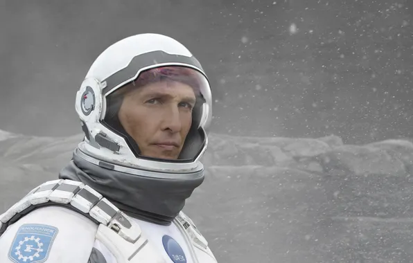 Картинка фантастика, Matthew McConaughey, Interstellar, «Интерстеллар»