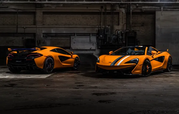 McLaren, Coupe, 2018, Spider, MSO, 570S, Papaya Spark