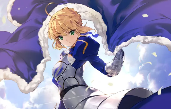 Мантия, сейбер, Судьба ночь схватки, Fate / Stay Night