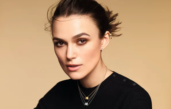 Взгляд, поза, модель, актриса, Кира Найтли, Keira Knightley