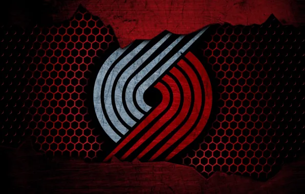 Wallpaper, sport, logo, basketball, NBA, Portland Trail Blazers