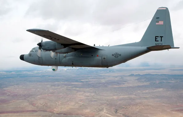 Лазер, самолёт, photo, ATL, weapon-system, геркулес, NC-130H, White Sands Missile Range