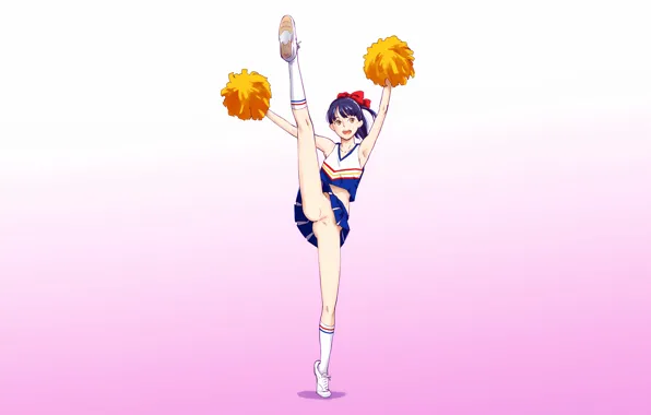 Girl, sexy, long hair, legs, pussy, anime, beautiful, pretty
