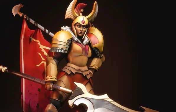 Шлем, броня, Dota 2, Tresdin, Legion Commander
