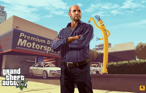 GTA, Grand Theft Auto V, GTA 5, Rockstar North, Rockstar Games, Simeon, Simeon Yetarian, Симон …