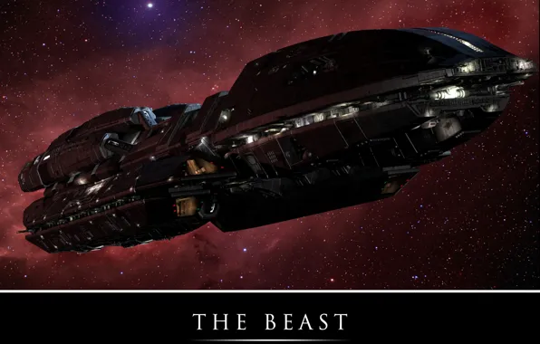 Stars, spaceship, the beast