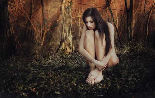 Body, Water, Forest, Portrait, Praha, Portraits, Catherine Kobikova