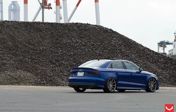 Audi, тюнинг, Ауди, седан, Vossen, S3