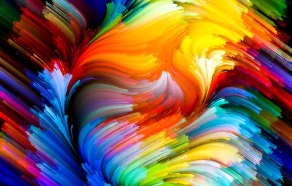 Краски, colors, colorful, abstract, rainbow, background, splash, painting