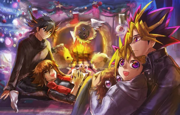 Anime, manga, shounen, japonese, Yu-Gi-Oh!, Seto Kaiba, Yugi, Yu Gi Oh