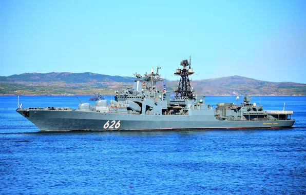Корабль, большой, противолодочный, проект 1155, вице адмирал кулаков