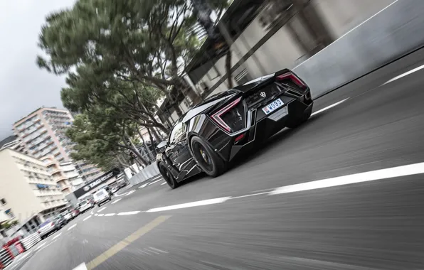 Город, движение, скорость, трасса, HyperSport, Lykan
