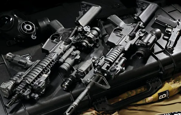 Автомат, США, Colt, Carbine, автоматический карабин