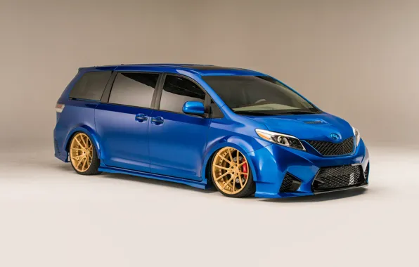 Toyota, Sienna, SEMA, Extreme, SEMA 2016