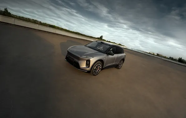 Облака, внедорожник, SUV, экстерьер, электромобиль, NIO, 2025, NIO ES6