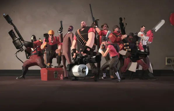 Game, heavy, Team fortress, Team fortress 2