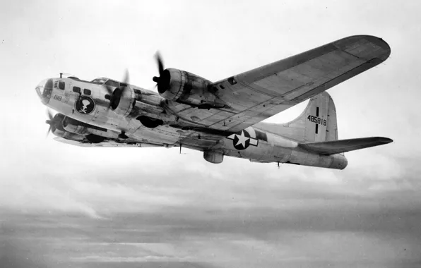 Картинка Boeing, American, B-17