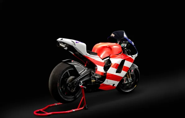 2008, мотоцикл, Ducati, MotoGP, motorcycle, единственный экземпляр, single copy, show bike