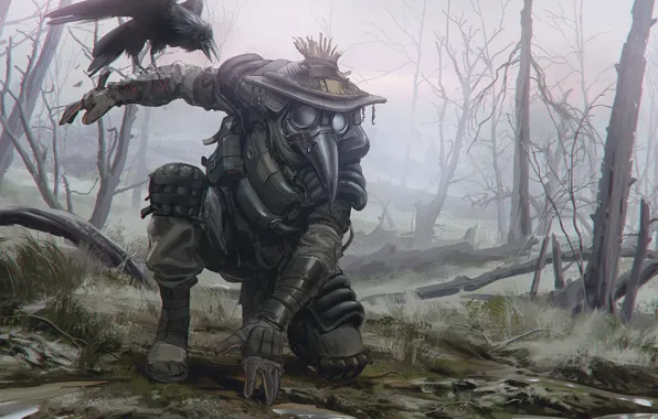 Bloodhound, game art, apex legends, apex art
