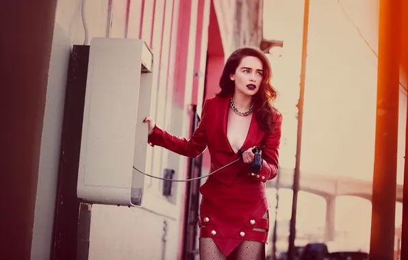 Девушка, актриса, брюнетка, Emilia Clarke, Эмилия Кларк