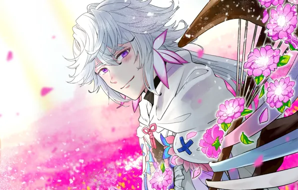 Аниме, арт, Парень, Мерлин, Merlin, Fate/Grand Order, fate/grand order, Судьба великая кампания