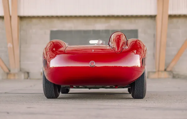 Maserati, 1957, ретро автомобили, единственный экземпляр, retro cars, Maserati 200SI, the only instance, Fantuzzi