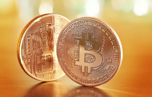 Картинка metal, currency, bitcoins