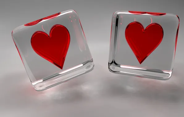 Любовь, обои, сердце, день святого валентина, heart, drops, valentines day
