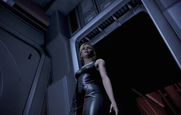 Блондинка, Женщина, Шепард, Mass Effect 3
