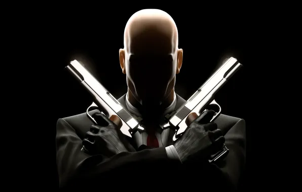 Hitman, Darkness, Assassin, Guns, 1911, Blood Money, Weapon, Agent 47