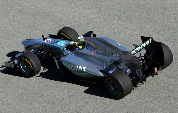 Картинка Mercedes-Benz, формула 1, болид, race, W04, MGP
