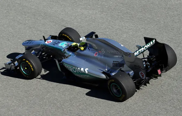 Mercedes-Benz, формула 1, болид, race, W04, MGP