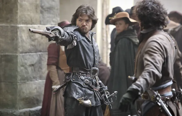 Пистолет, Сериал, Атос, Мушкетеры, The Musketeers, Tom Burke