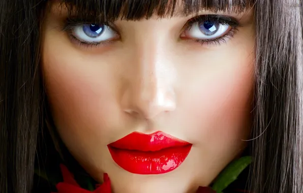 Woman, makeup, Anna Subotina