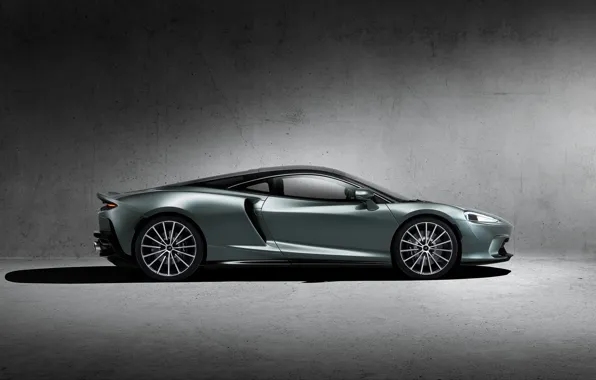 McLaren, суперкар, вид сбоку, 2019, McLaren GT