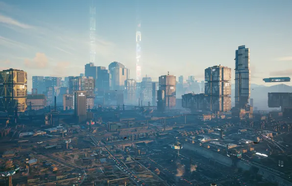Cyberpunk 2077, CDPR, Night City