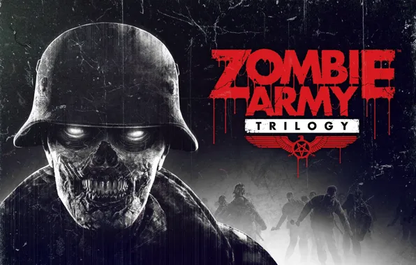 Skull, zombie, soldier, military, war, dead, symbol, eagle