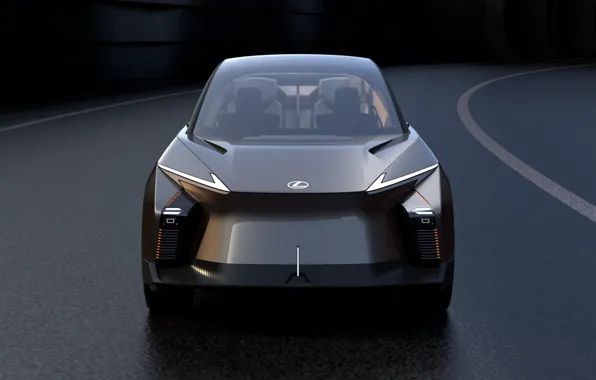 Концепт кар, Lexus, Лексус, вид спереди, электромобиль, 2023, Lexus LF-ZL, LF-ZL