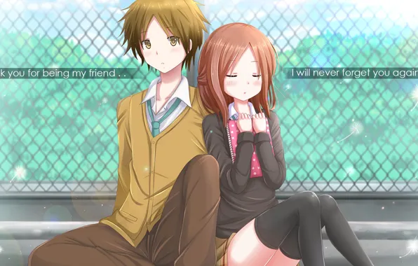 Арт, fujimiya kaori, one week friends, isshuukan friends, kazenokaze, hase yuuki